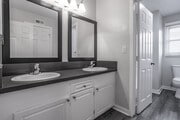 3BR, 2BA - 1,400SF - First Bathroom - Fairway Villas Apartment Homes