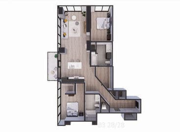 Floor Plan - B3