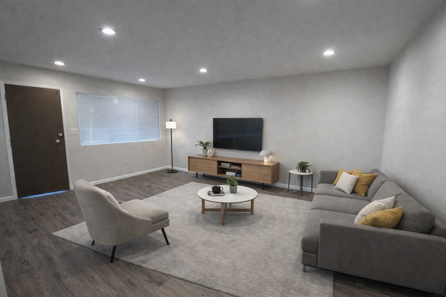Lliving Room Staged - 252 S Ave 55 Unit 4