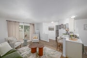2BR, 2BA - 997SF - Living Room - The Village
