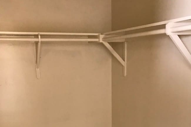 Walk in closet - 717 E Santa Fe Ave Unit #6