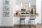 Soft-close drawers available in renovated floor plans - Mira Bella Apartments