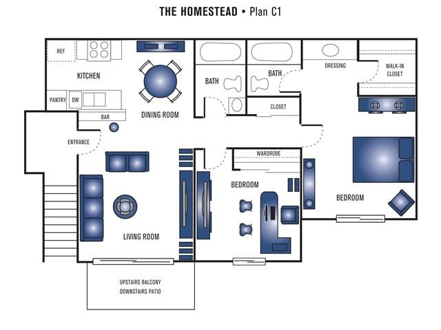Floor Plan - Plan C1