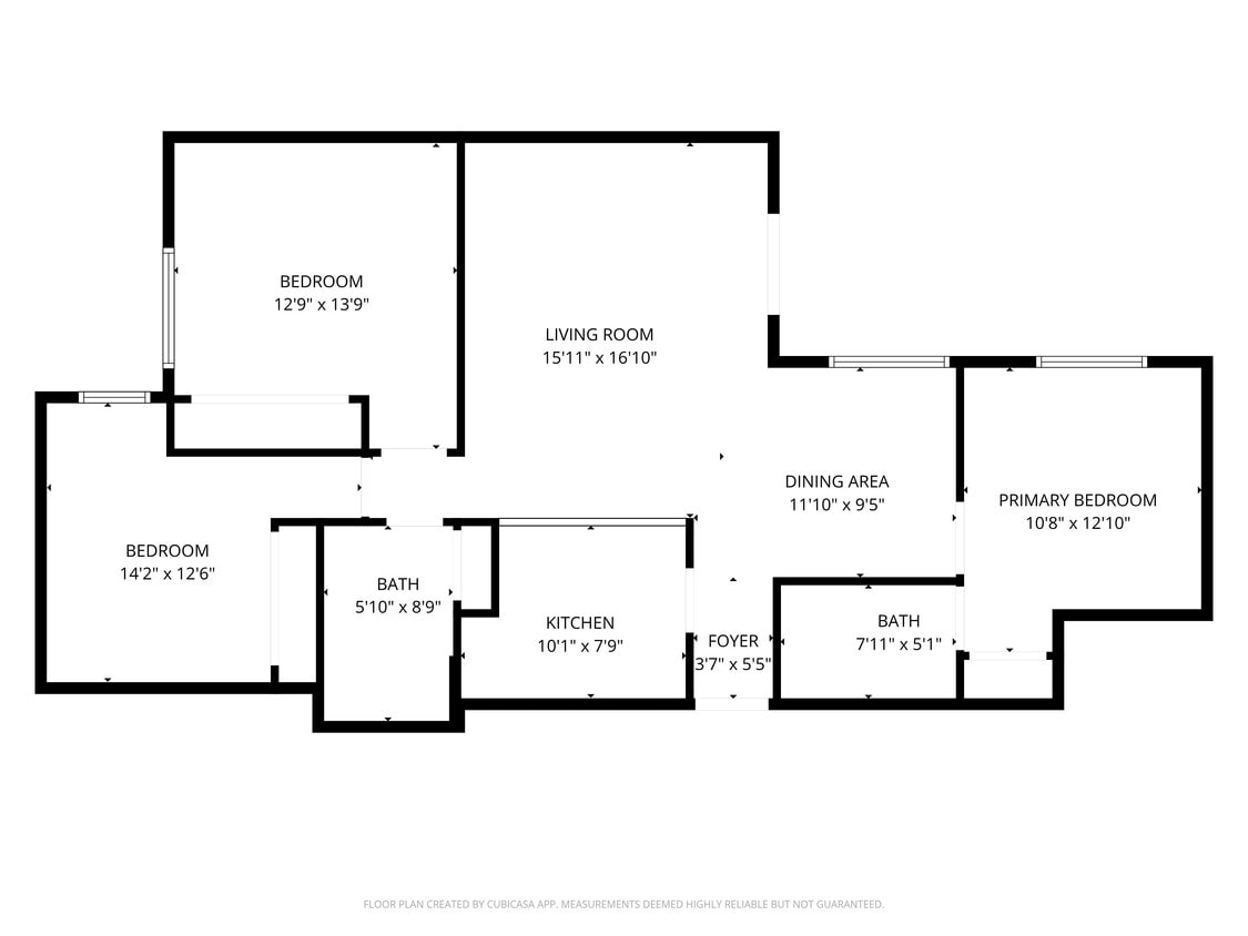 Floor Plan - 2 Bedroom
