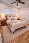 West bedroom with walk-in closet - 12713 Venice Blvd Unit Top Floor