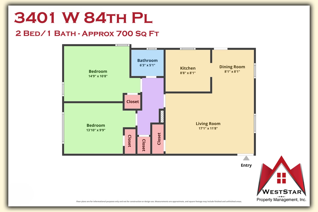 Floor Plan - 2/1