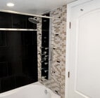 Master full-body shower. - 1826 W Balboa Blvd Unit A