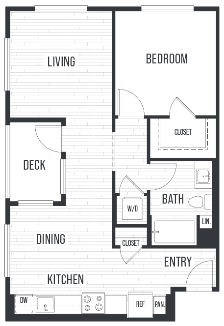 Floor Plan - 1E