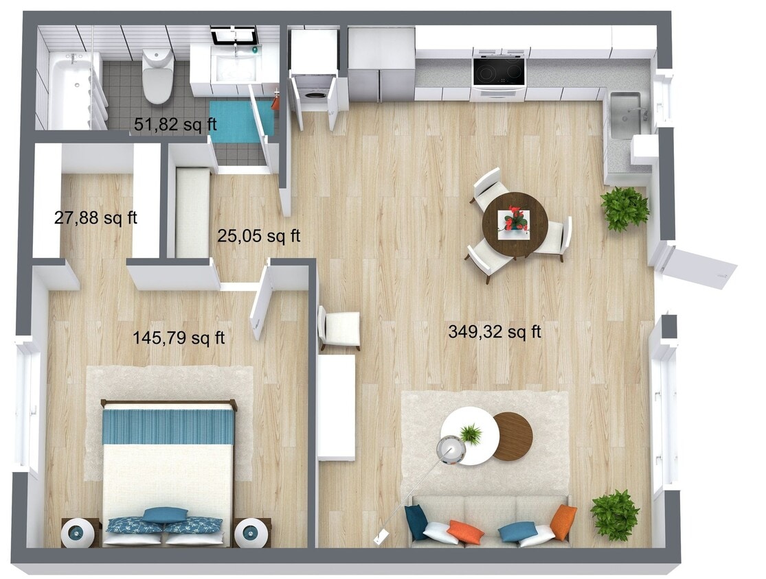 Floor Plan - 7, 8, 9, 21, 22, 23, 24, 25, 26