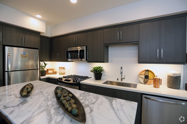 1BR, 1BA-Kitchen - Avila