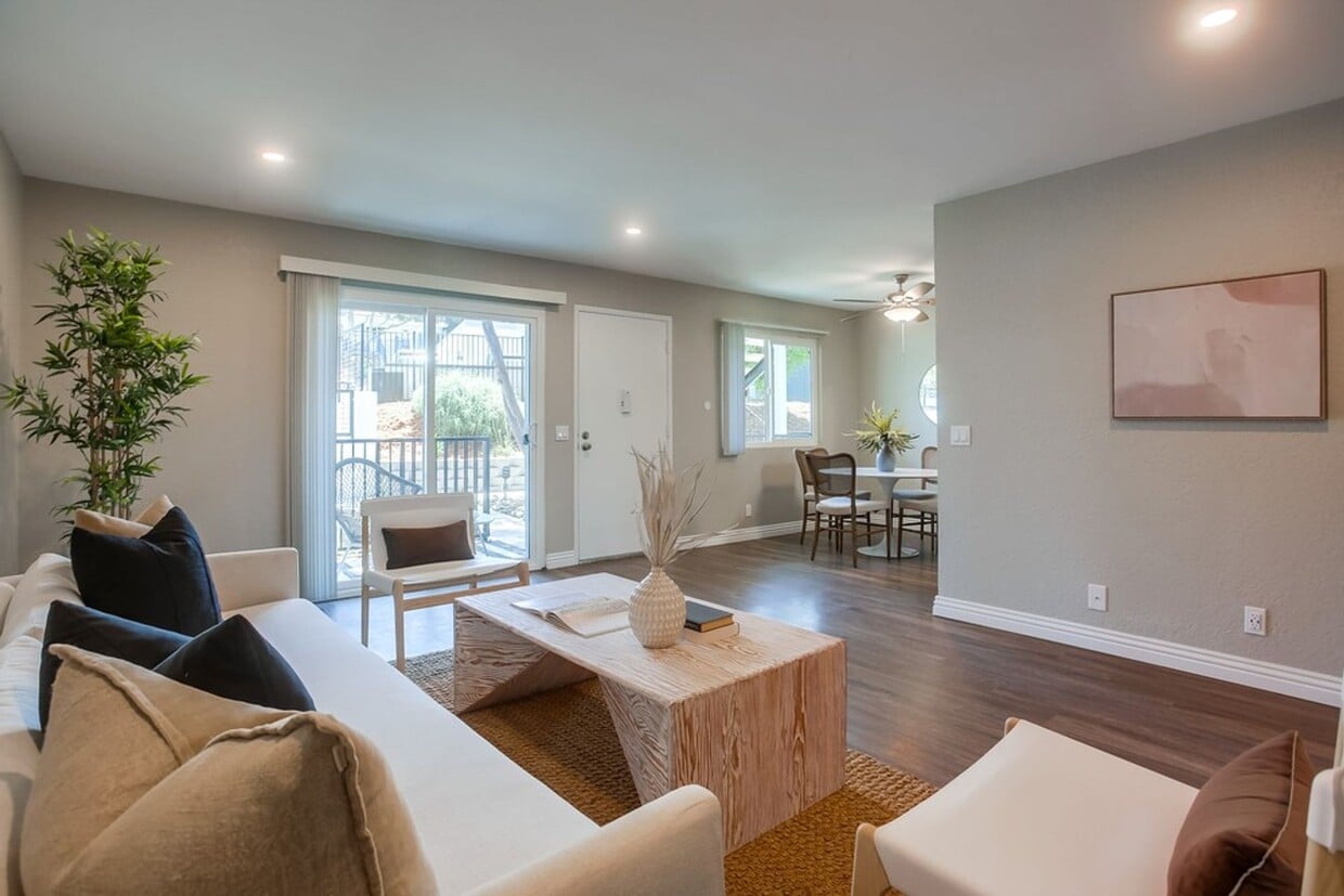 Floor Plan - 2 Bed 2 Bath-Upstairs