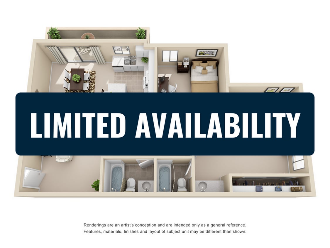 2 Bedroom | 2 Bathroom - 2 Bedroom 2 Bathroom