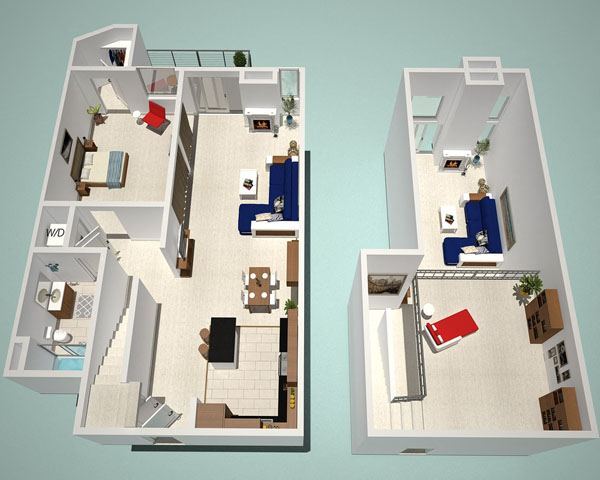 Floor Plan - K1  Penthouse 