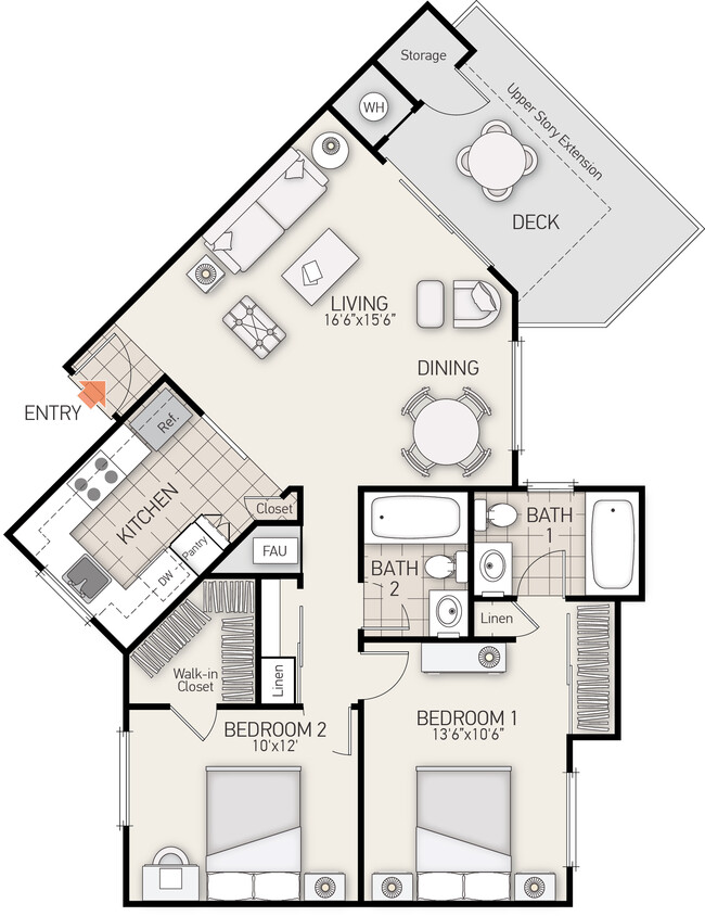 Floor Plan - Columbia - Plan D