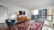 Living Room - 10724 Wilshire Blvd Unit 809