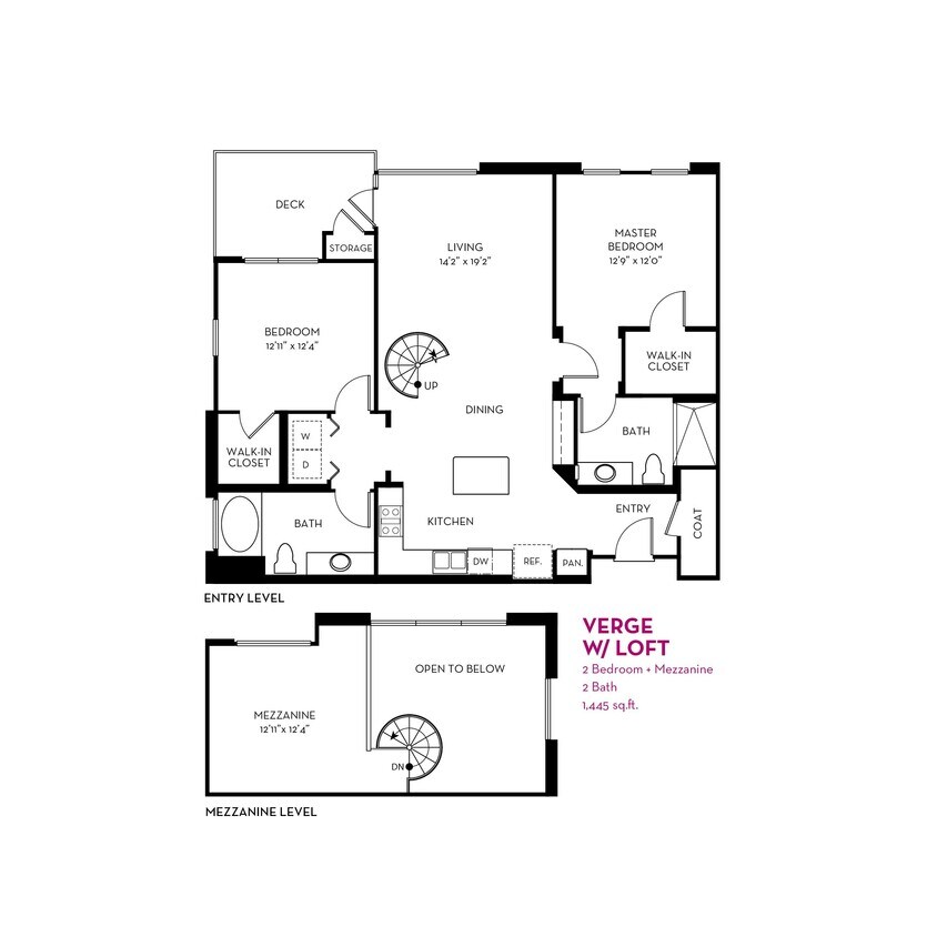 Floor Plan - Verge w Loft