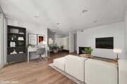Living Room Staged - Levering Heights