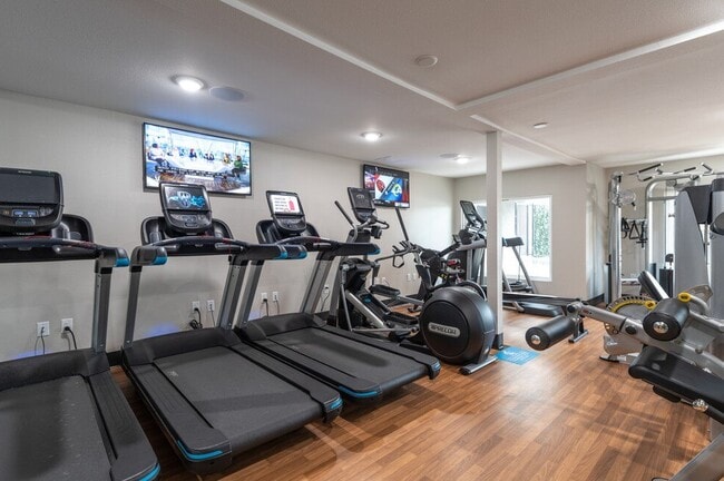 Fitness Center with Cardio Equipment - Clarington Apartments