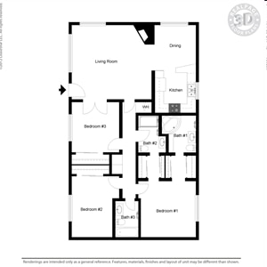 3BR/3BA - 3x3