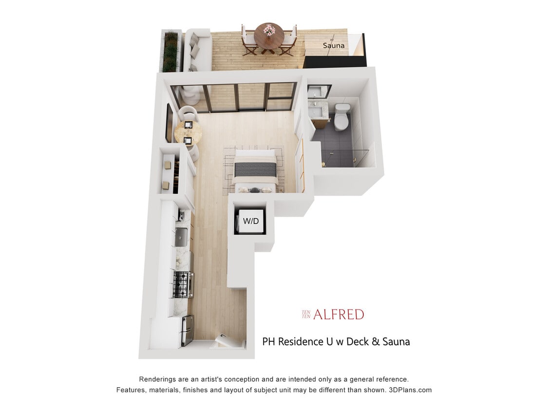 PH Residence U w Deck & Sauna - PH Residence U w Deck & Sauna