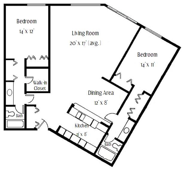 Floor Plan - 2E