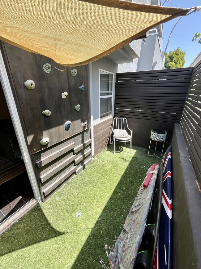 Patio off master BR - 1240 25th St Unit 4
