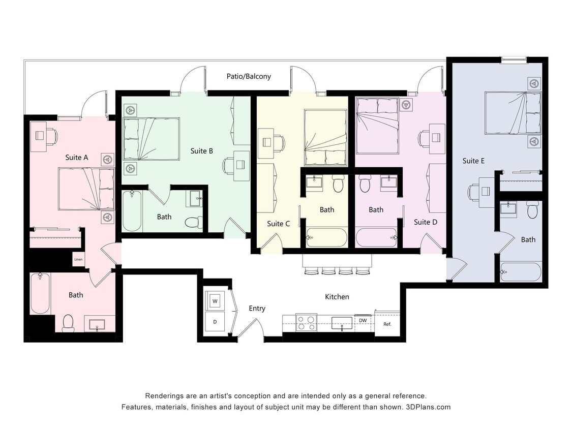 Floor Plan - 5C