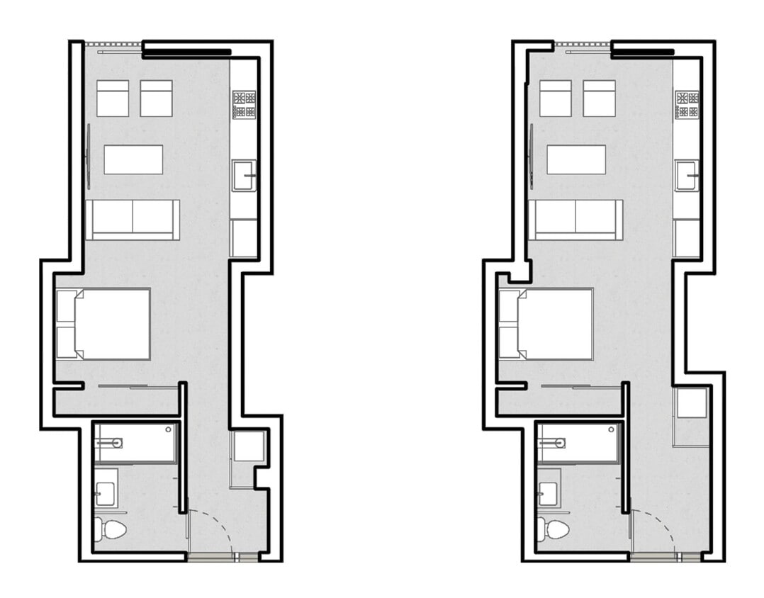 Floor Plan - Studio Floorplan Q