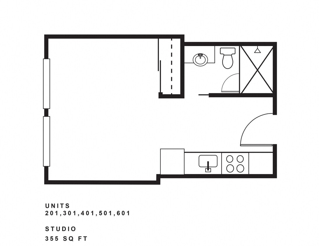 Floor Plan - Studio A