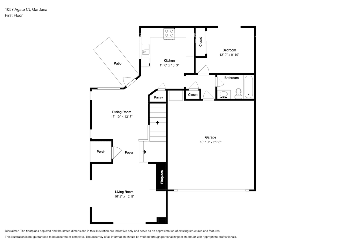 3D Tour - 1057 E Agate Ct