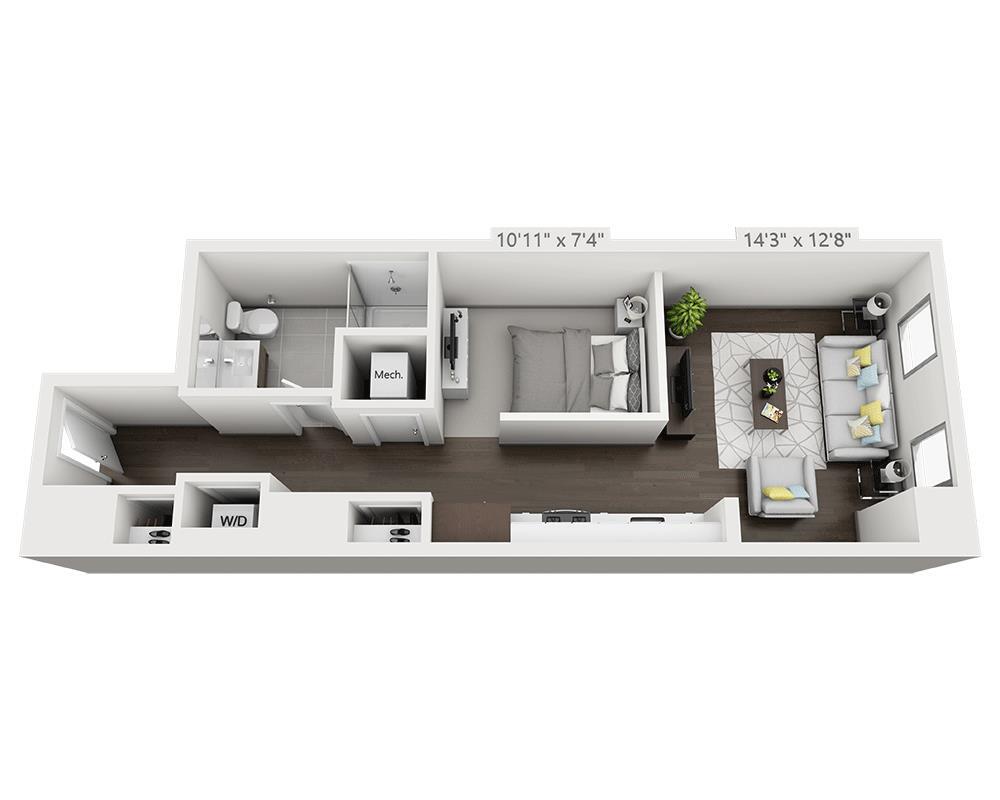Floor Plan - E1A