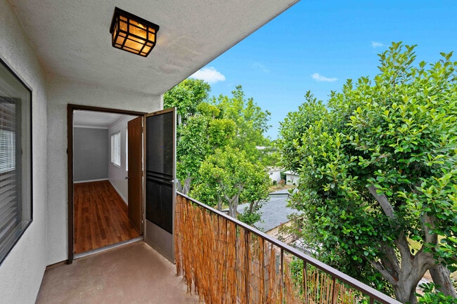 Balcony view - 12801 Moorpark St Unit 308
