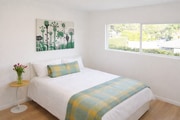 Bright Bedroom With Natural Light And Garden View - 5860 Hazeltine Ave Unit 10A