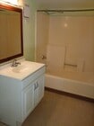 Bathroom. Tub/Shower. - 6200 St Albans St Unit Studio