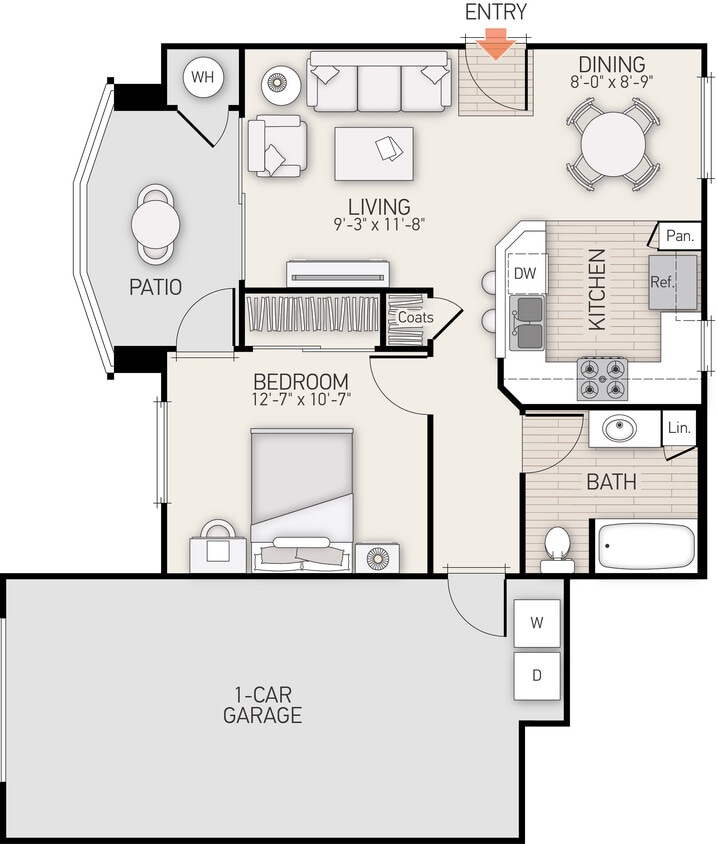 Floor Plan - Plan 1A