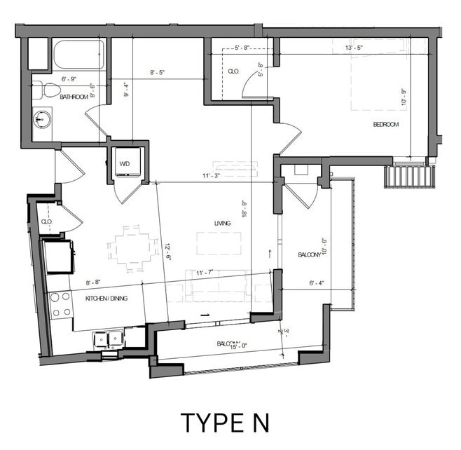 Floor Plan - TYPE N