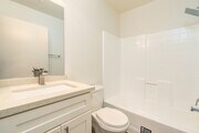 2BR, 2BA - 875SF - Second Bathroom - Carlton Way Towers