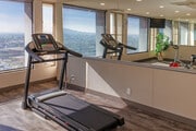 Fitness Center - Bay Towers at Bixby Knolls - 55+ Senior Ap... Apartments