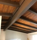Living Room Ceiling Beams - 4607 Plaza Ln Apartments