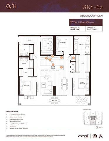 Floor Plan - Plan SKY6a