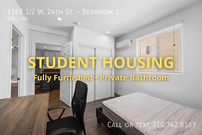 Building Photo - 1168 1/2 W. 24th St.-Bedroom 1 Unit Bedroom 1