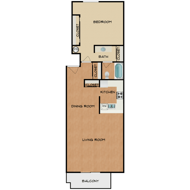 1B830_396794.png - 1 Bed 1 Bath