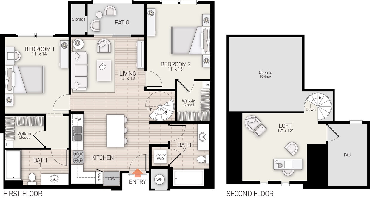 Floor Plan - Plan U
