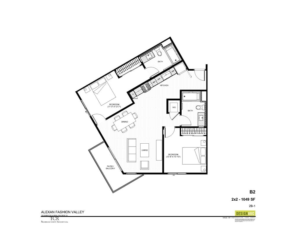 Floor Plan - B2 2x2