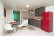 Example dining nook furniture - 504 Pacific Ave Townhome