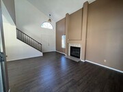 LR with fireplace - 27055 Rainbow Creek Dr