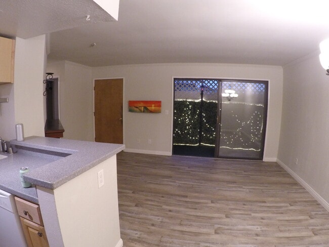 Open floor plan with 2 patios (1 shown here) - 2852 C St Unit 1