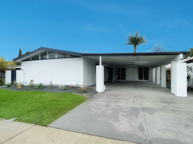 Front with Ample carport space - 8976 Hammond Dr