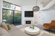 Living Room - 9000 Vanalden Ave Townhome
