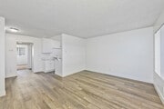 1BR, 1BA - 558SF - Living Room/Dining Room - Kendall Brook Apartments